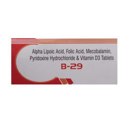 B-29 - Strip of 10 Tablets