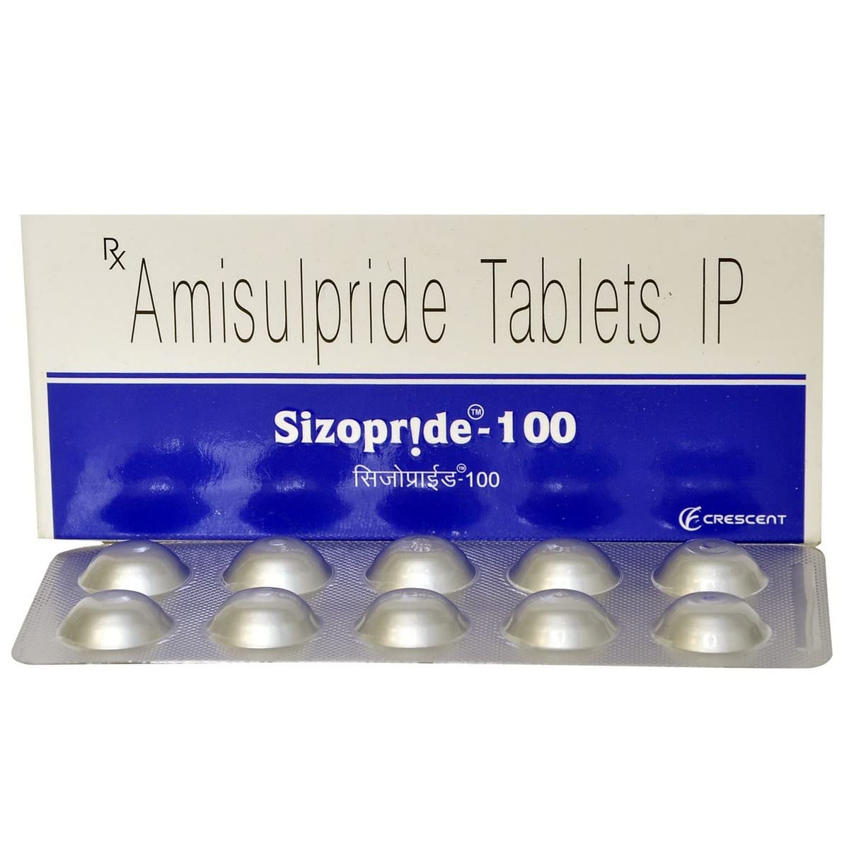 Sizopride-100 - Strip of 10 Tablets