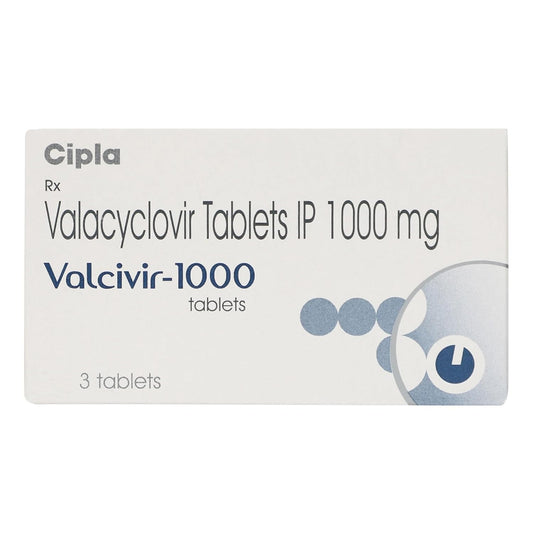 Valcivir-1000 - Strip of 3 Tablets