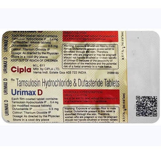 Urimax D - Strip of 15 Tablets