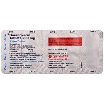 Zinox - Strip of 10 Tablets