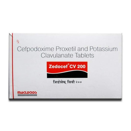 Zedocef CV 200 - Strip of 10 Tablets