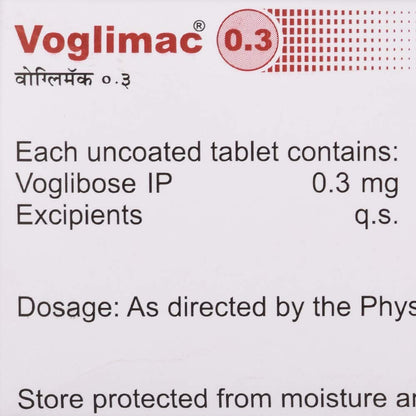 Voglimac 0.3 - Strip of 10 Tablets