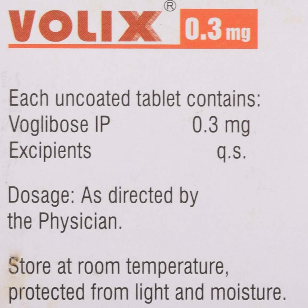 Volix 0.3Mg - Strip of 15 Tablets