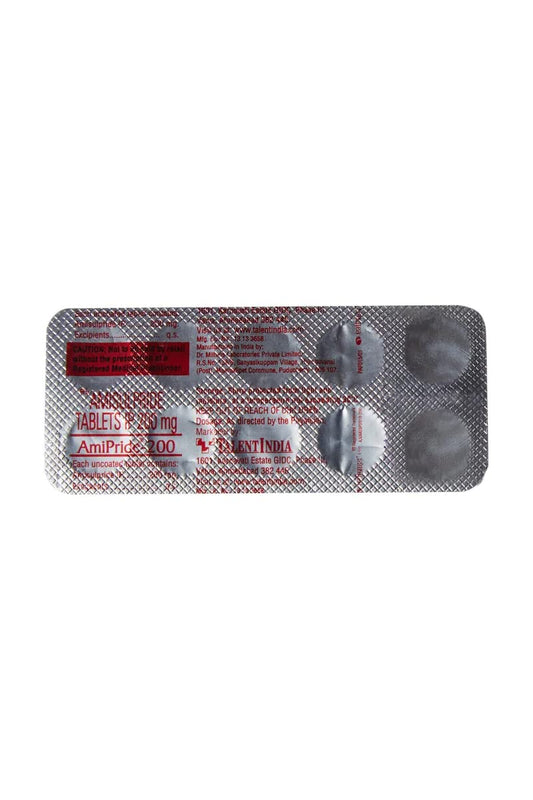 Amipride 200 - Strip of 10 Tablets