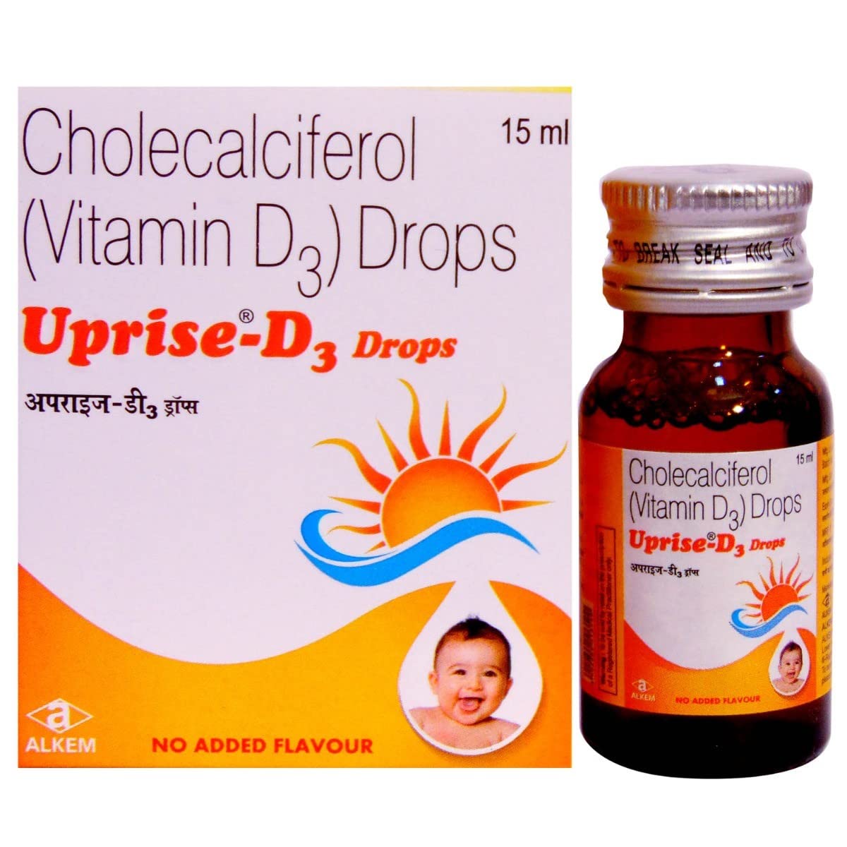 Uprise-D3 400Iu - Bottle of 15 ml Drops