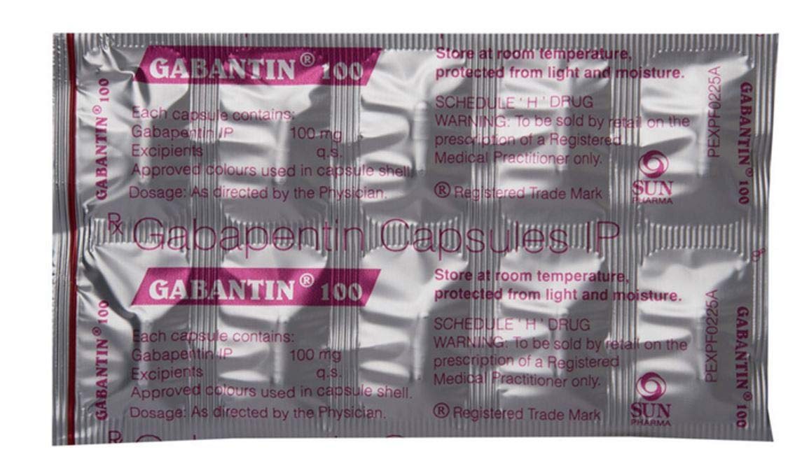 Gabantin 100 - Strip of 10 Capsules