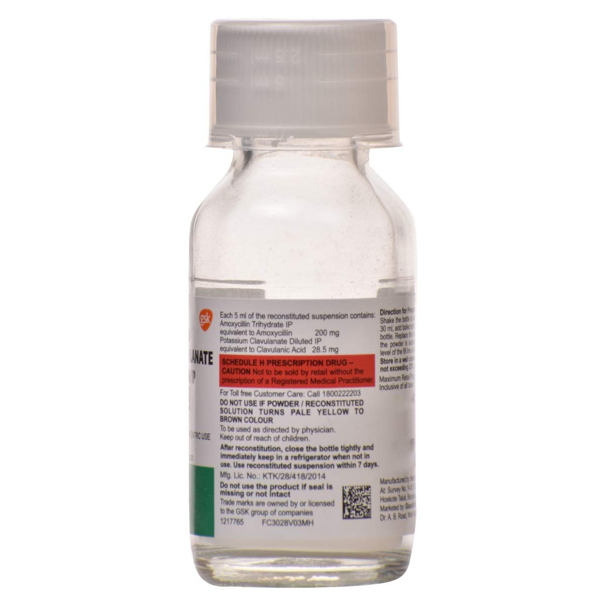 Augmentin Duo - Bottle of 30 ml Oral Suspension