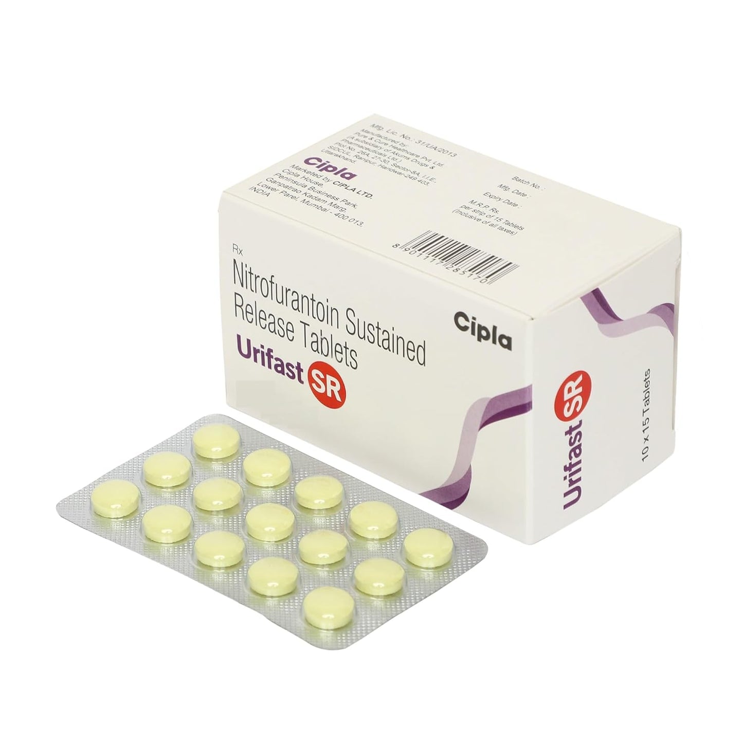 Urifast SR - Strip of 15 Tablets