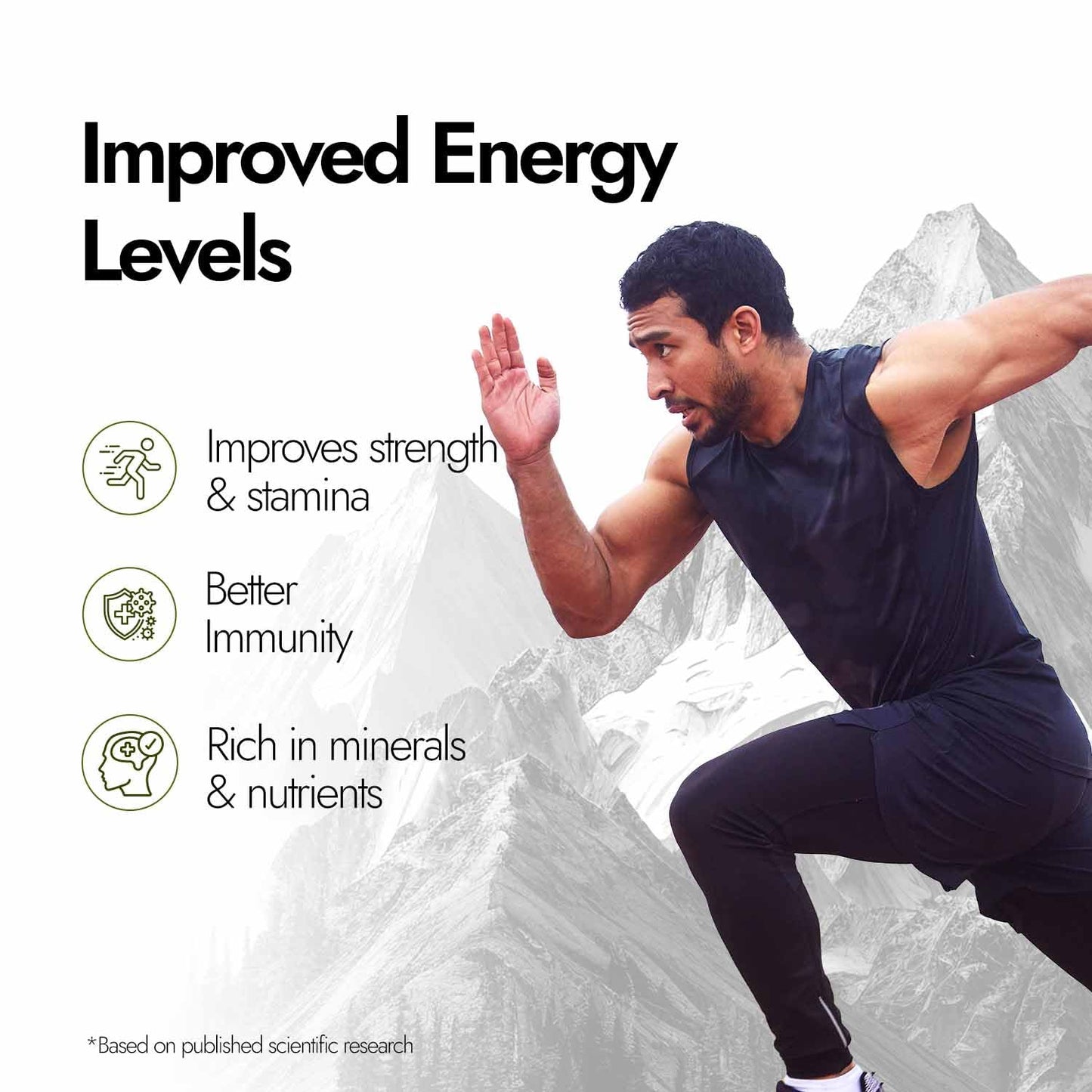 Kapiva Pure Himalayan Shilajit Original Effervescent Tablets | Helps Boost Stamina & Performance, Improves Muscle Recovery