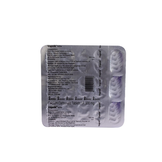 Vapnik - Strip of 10 Tablets