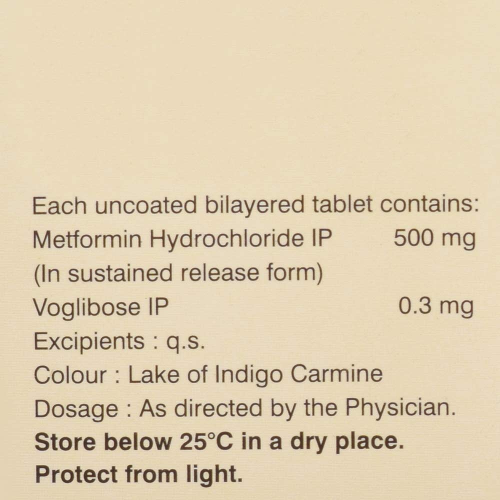 Vobose M 0.3 - Strip of 10 Tablets