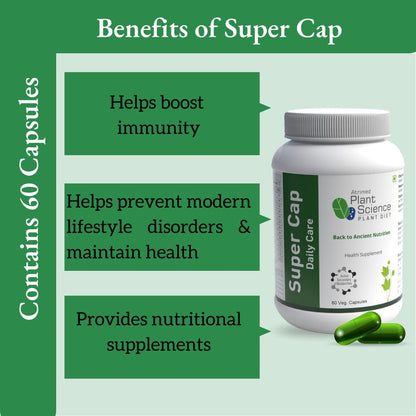 Atrimed Plant Science Plant Diet Super Cap 60 Capsules per Bottle