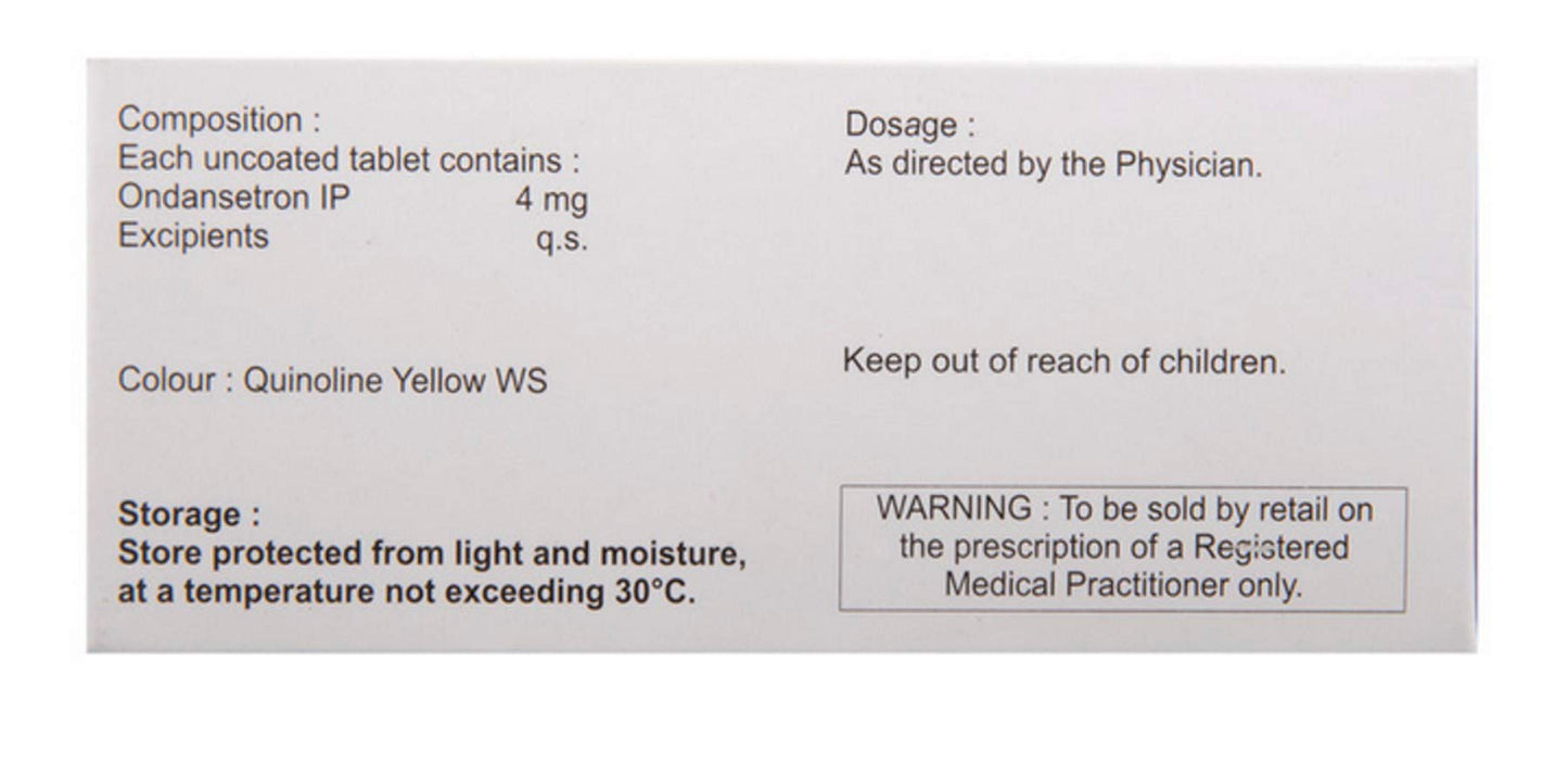 Vomikind MD 4 - Strip of 10 Tablets