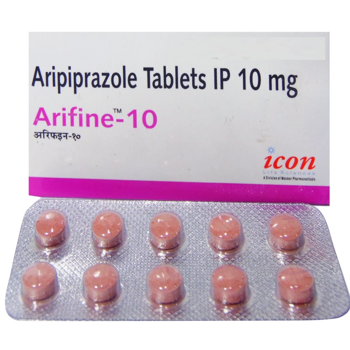 Arifine 10MG - Strip of 10 Tablets