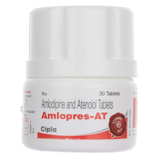 Amlopres-AT - Bottle of 30 Tablets