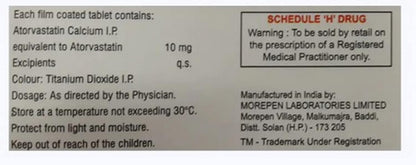 ATORICA-10MG - Strip of 15 Tablets