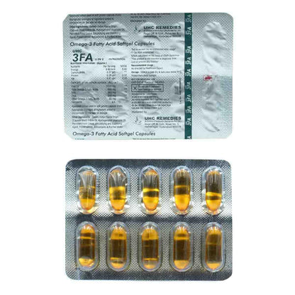 3FA Softgel Capsule 10's - Strip of 10 Softgel Capsules