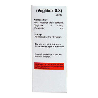 Vogliboz-0.3 - Strip of 10 Tablets