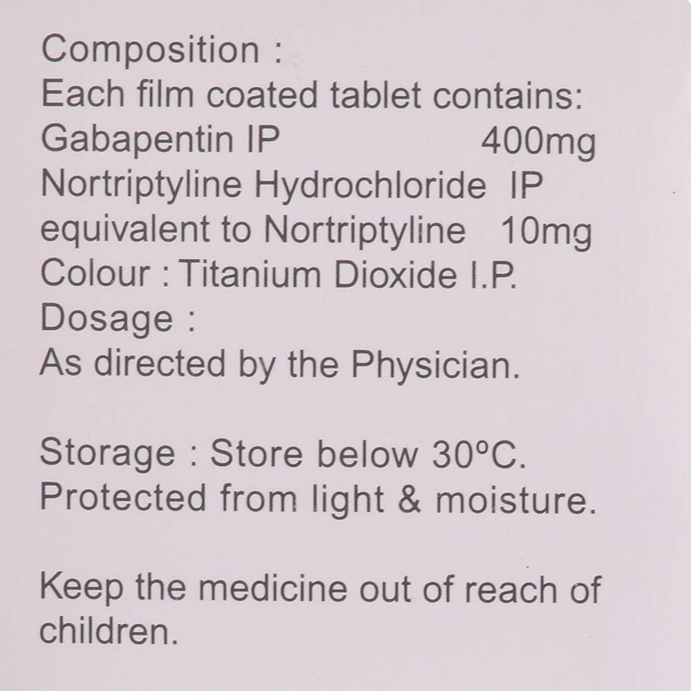 Gabaloy NT - Strip of 10 Tablets