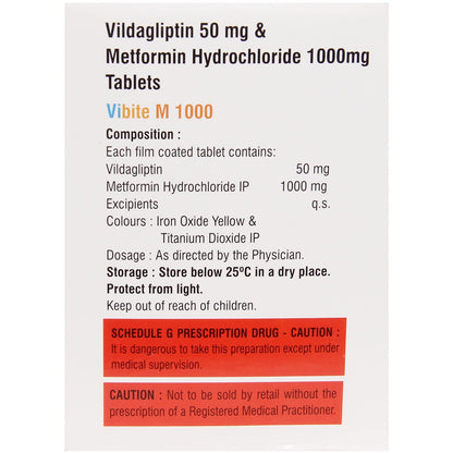 Vibite M 1000MG - Strip of 15 Tablets