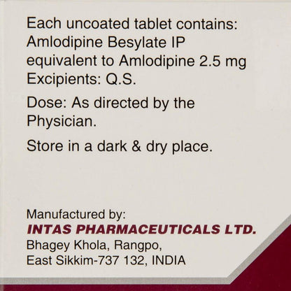 Amtas-2.5 - Strip of 30 Tablets