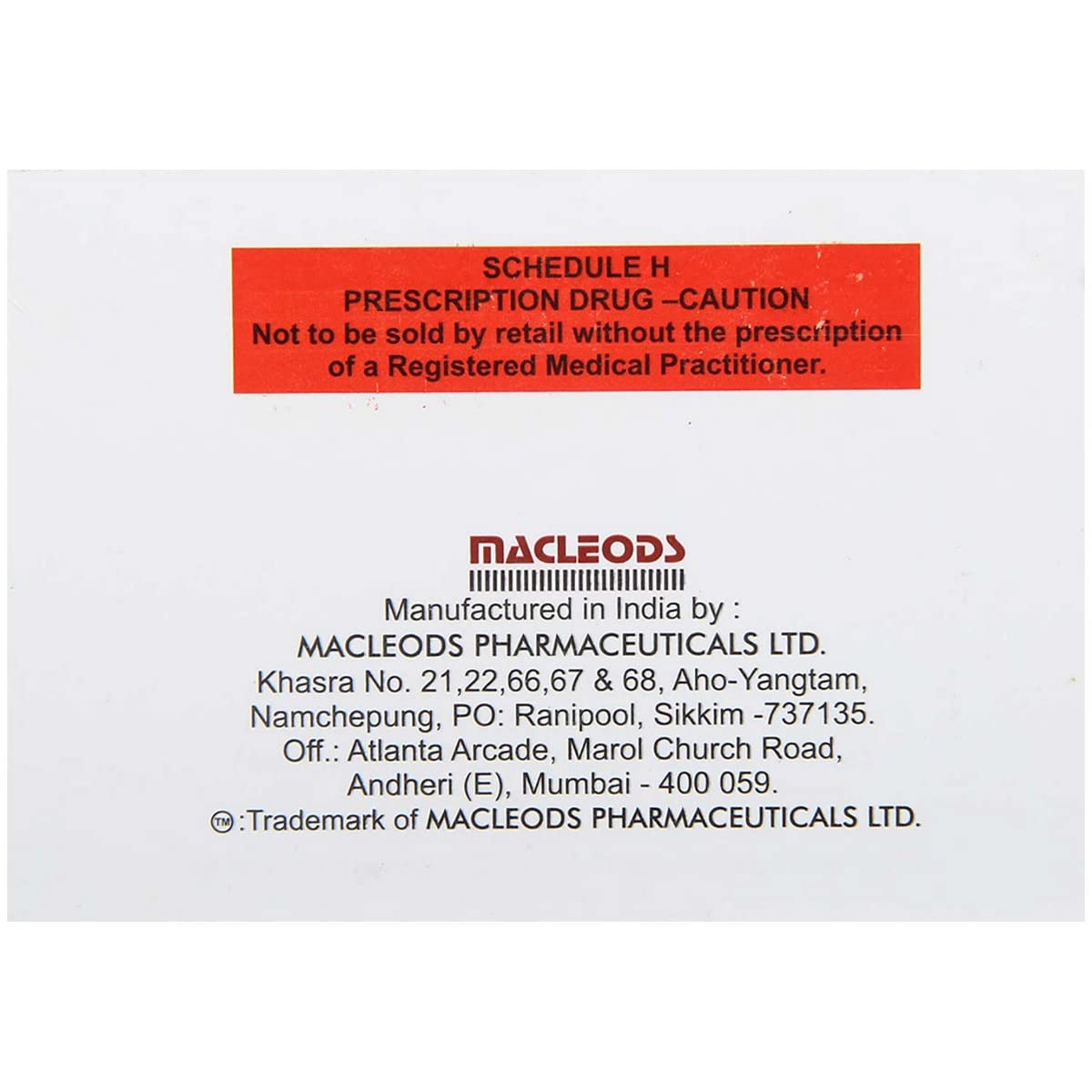 Amlovas-XM 5/50 - Strip of 10 Tablets