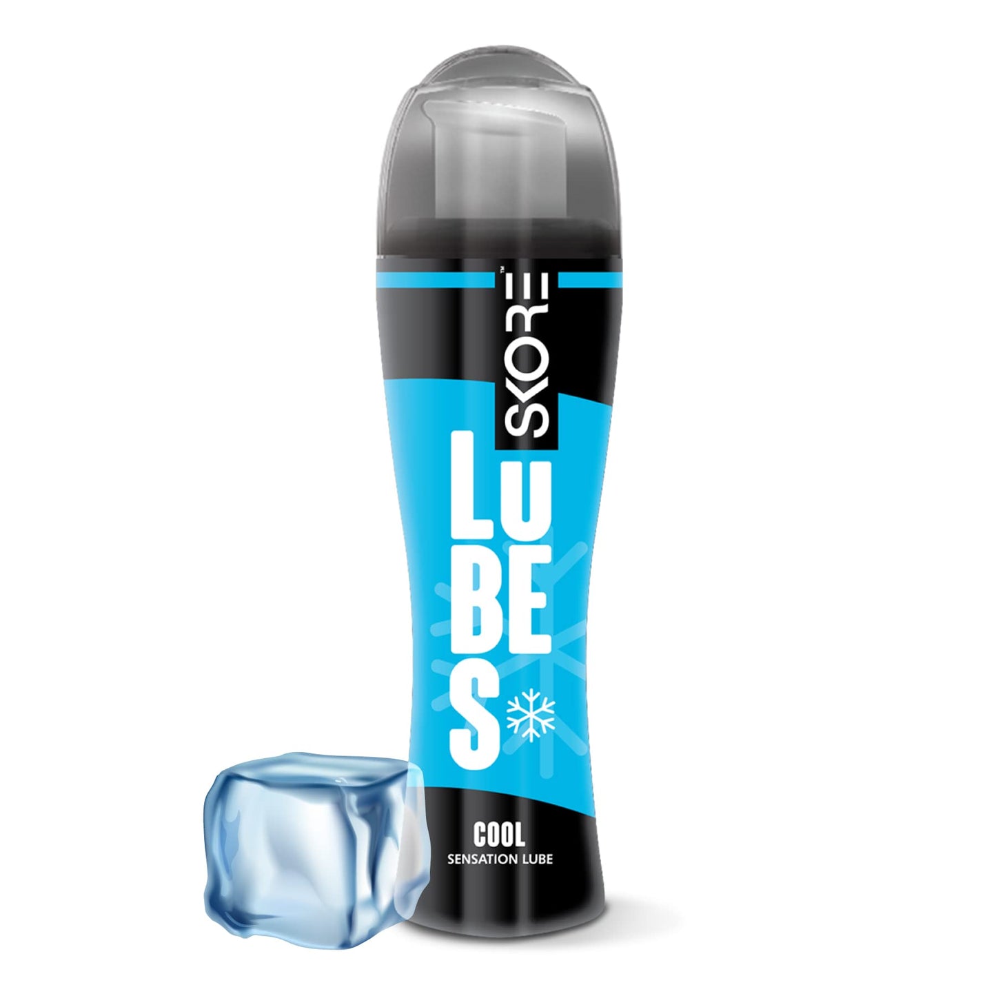 Skore Lubes Lubricant Gel for Men & Women | Cherry Flavored | Skin Friendly | Water Based | Compatible with condoms | 50ml