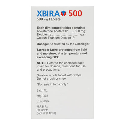 Xbira 500mg - Bottle of 60 Tablets