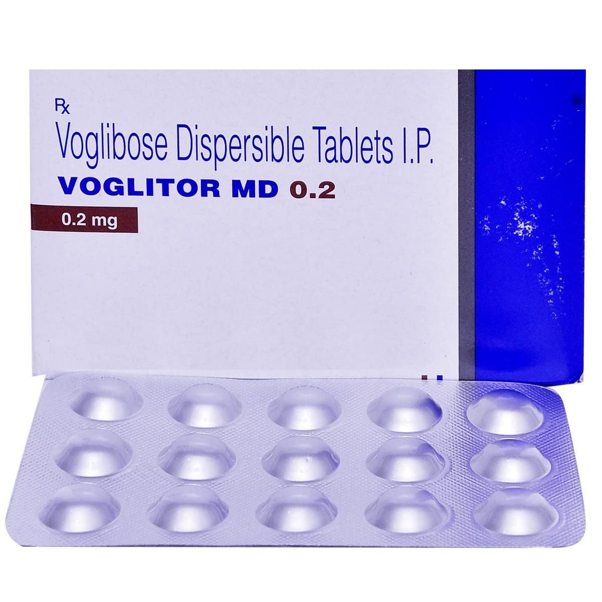 Voglitor MD 0.2MG - Strip of 15 Tablets