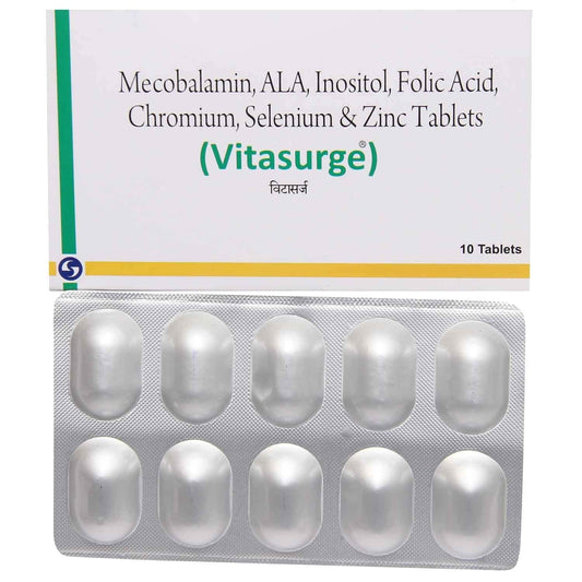 Vitasurge - Strip of 10 Tablets