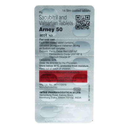 Arney 50 - Strip of 14 Tablets