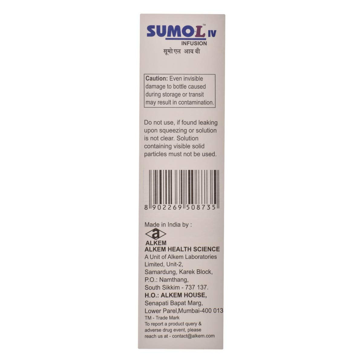 Sumo L IV - Bottle of 100 ml Infusion