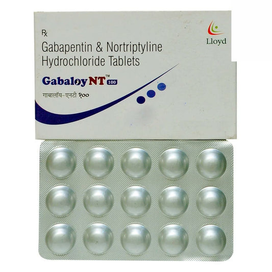 GABALOY NT 100/10MG - Strip of 15 Tablets