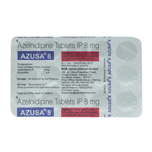 Azusa 8mg - Strip of 15 Tablets