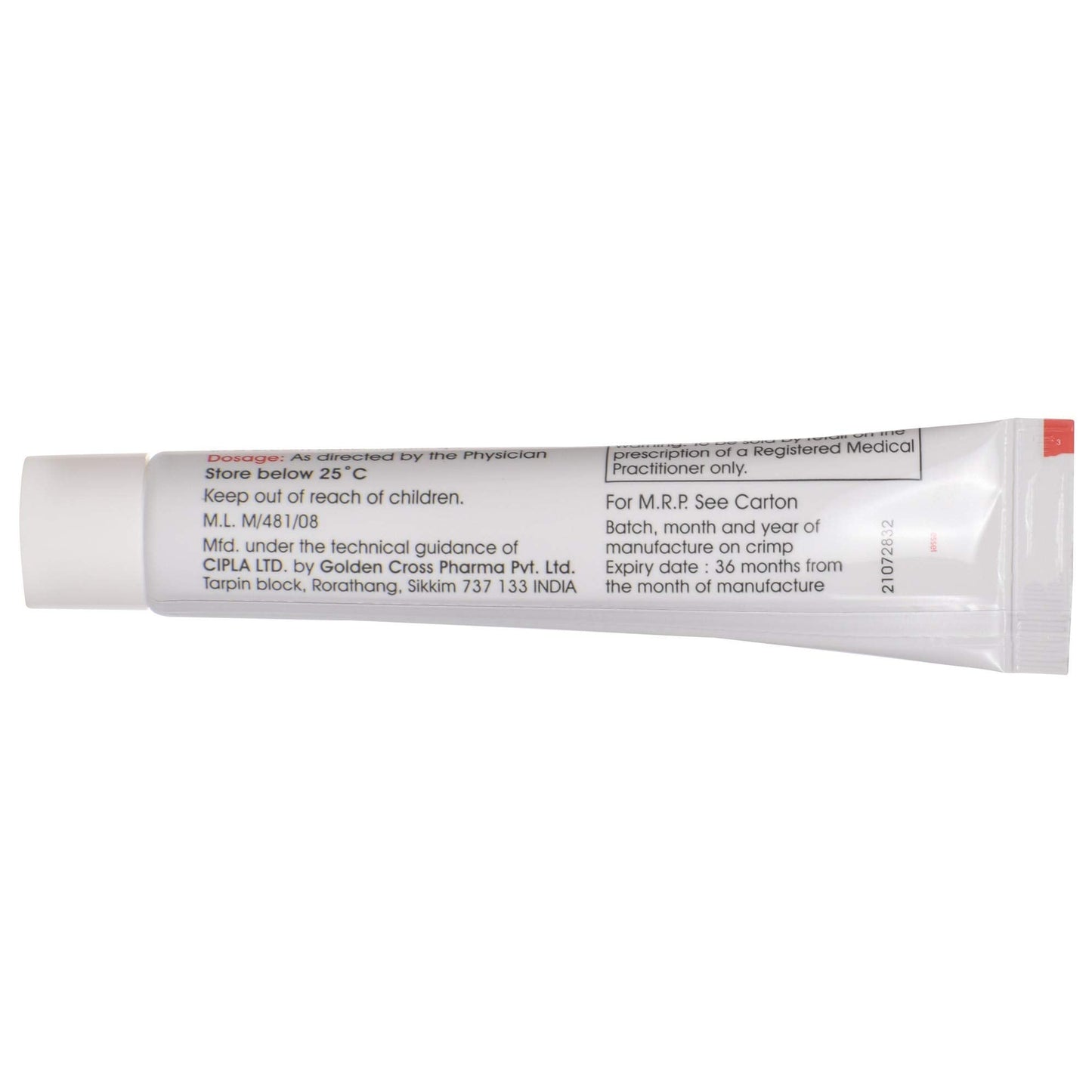 Acivir - Tube of 10 gm Cream