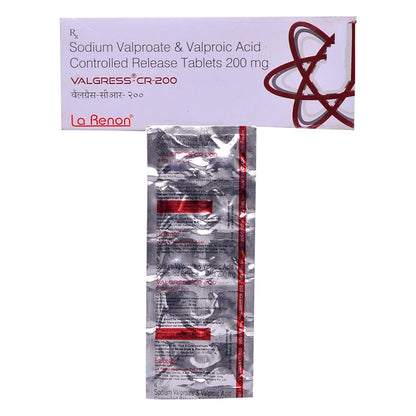 Valgress-CR 200MG - Strip of 10 Tablets