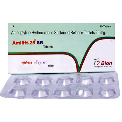 AMILIFT SR 25mg - Strip of 10 Tablets