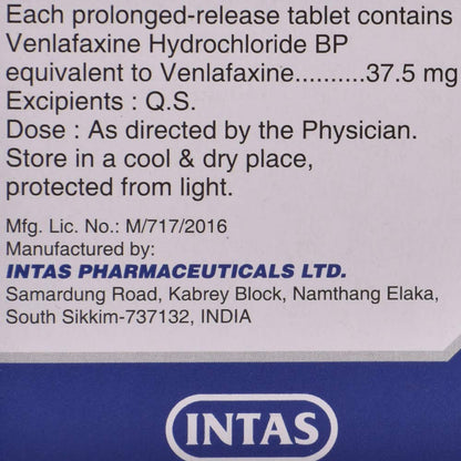 Ventab XL 37.5 - Strip of 10 Tablets