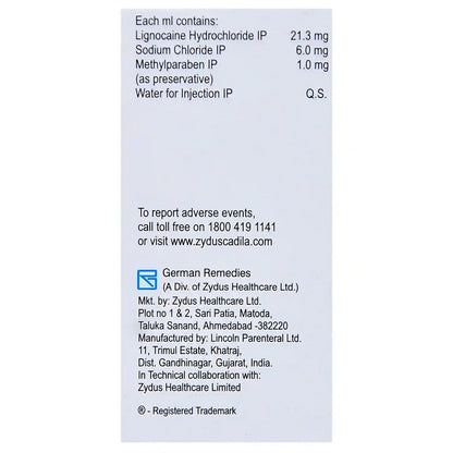 Xylocaine 2% - Vial of 30 ml Injection