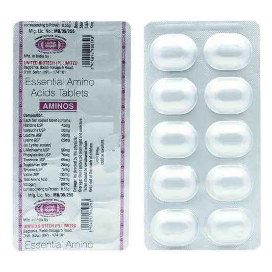 Aminos - Strip of 10 Tablets