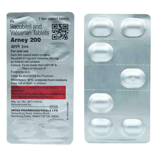 Arney 200 - Strip of 7 Tablets