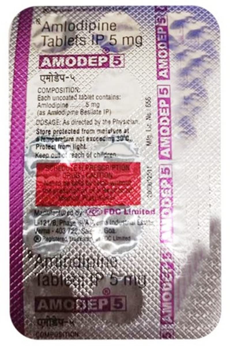 Amodep 5 - Strip of 15 Tablets