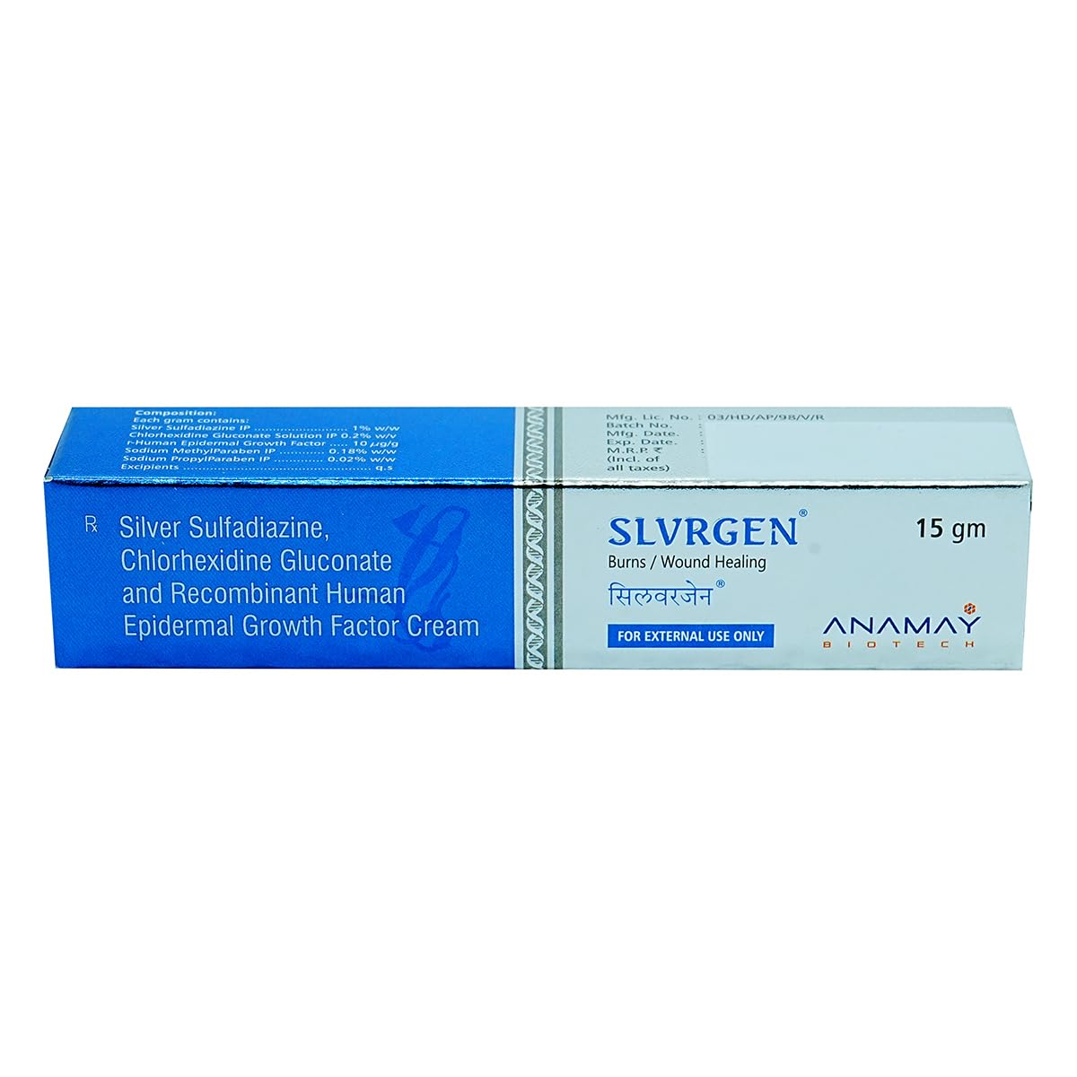 Slvrgen - Tube of 15 gm Cream