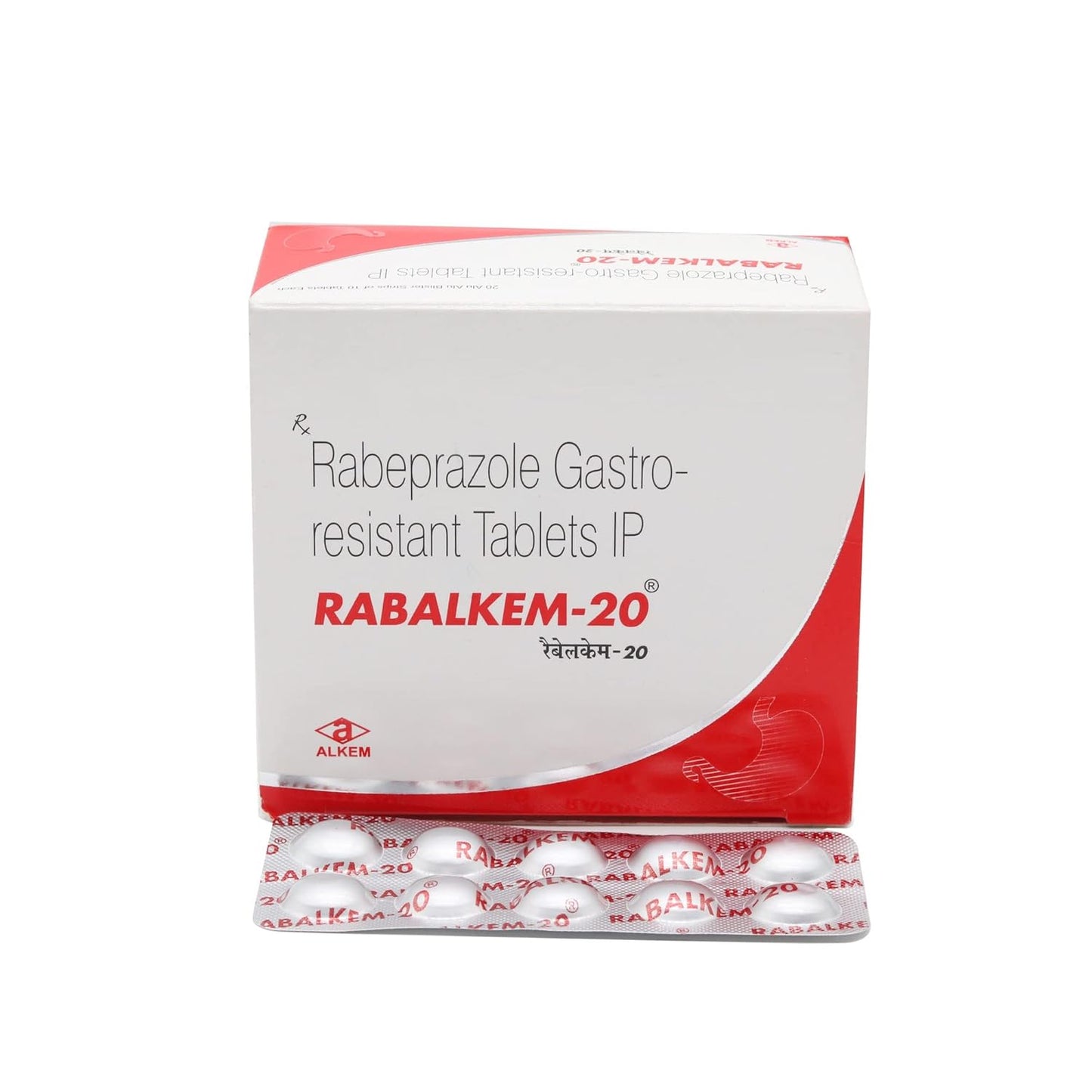 RABALKEM 20MG - Strip of 10 Tablets