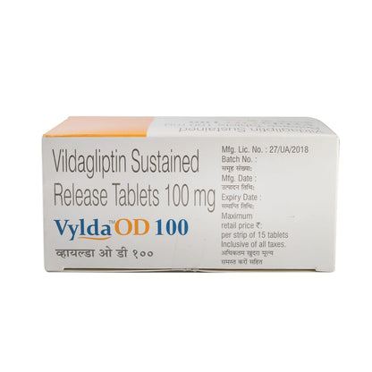 Vylda OD 100 - Strip of 15 Tablets