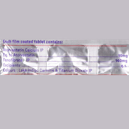 Atocor-F - Strip of 15 Tablets