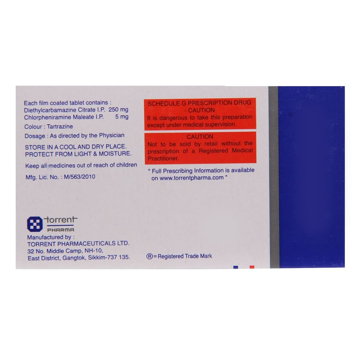 Unicarbazan Forte - Strip of 10 Tablets