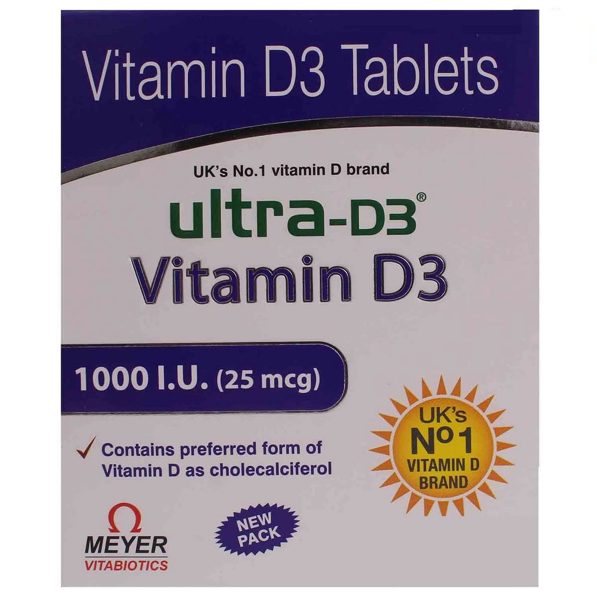 Ultra D3 - Strip of 30 Tablets