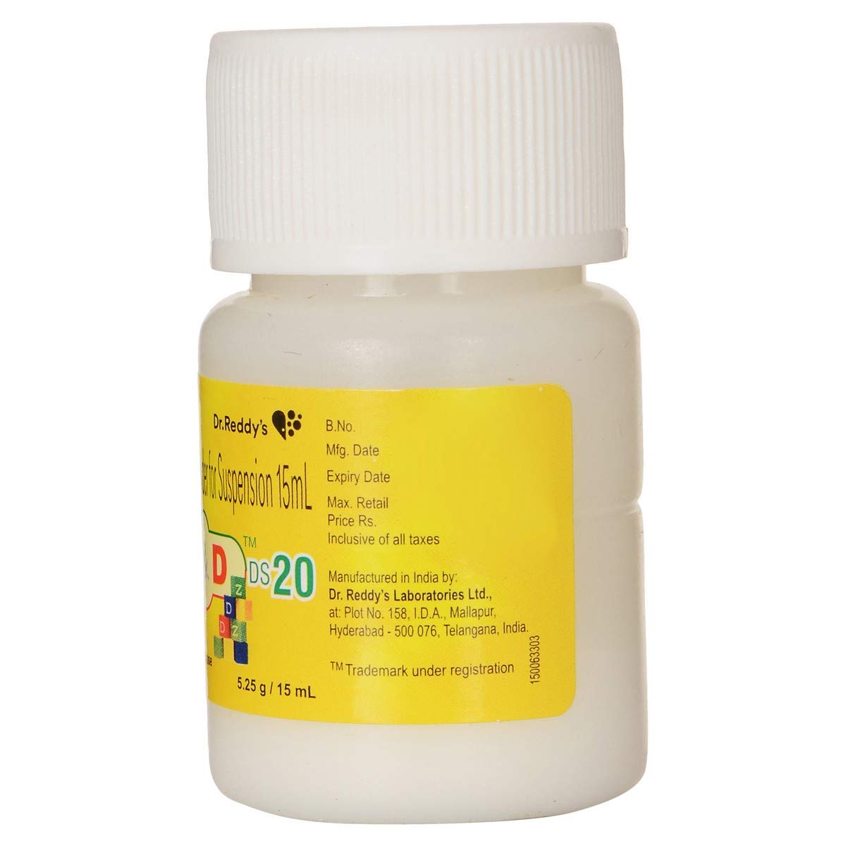 Z & D DS 20mg - Bottle of 15ml Suspension